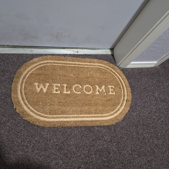 Natural Coir Welcome Mat - Picture 1 of 1